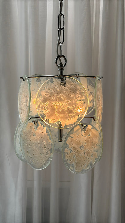 Murano Disc chandelier