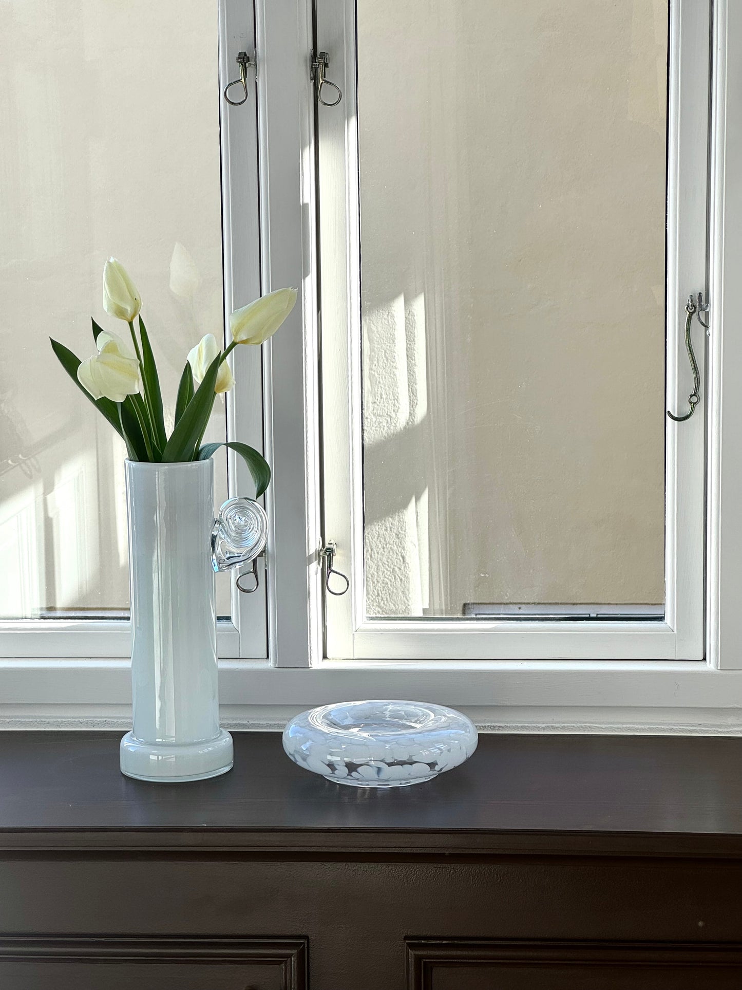 Italian glass vase