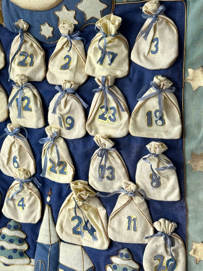 Vintage Christmas calendar