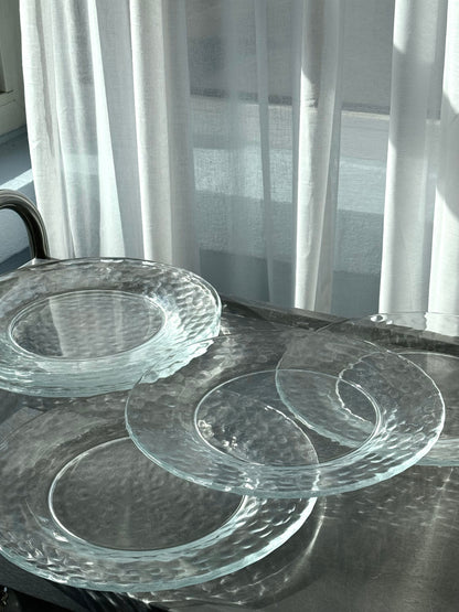 Heavy glass plates