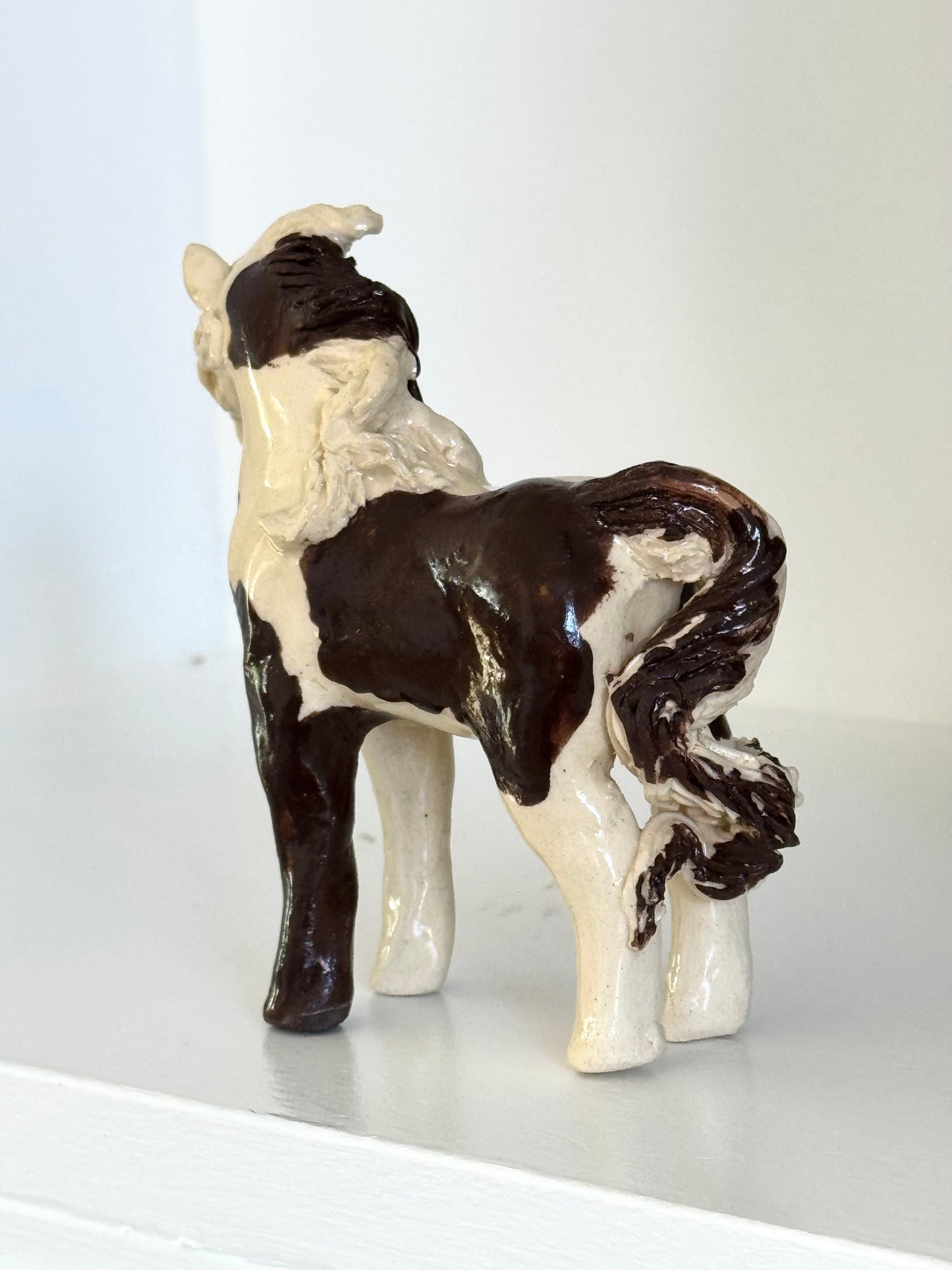Handmade ceramic pony