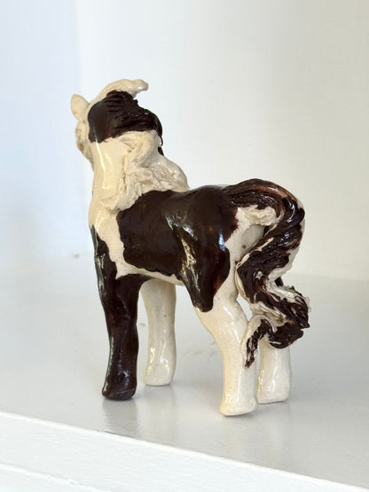 Handmade ceramic pony