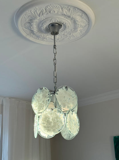 Murano Disc chandelier