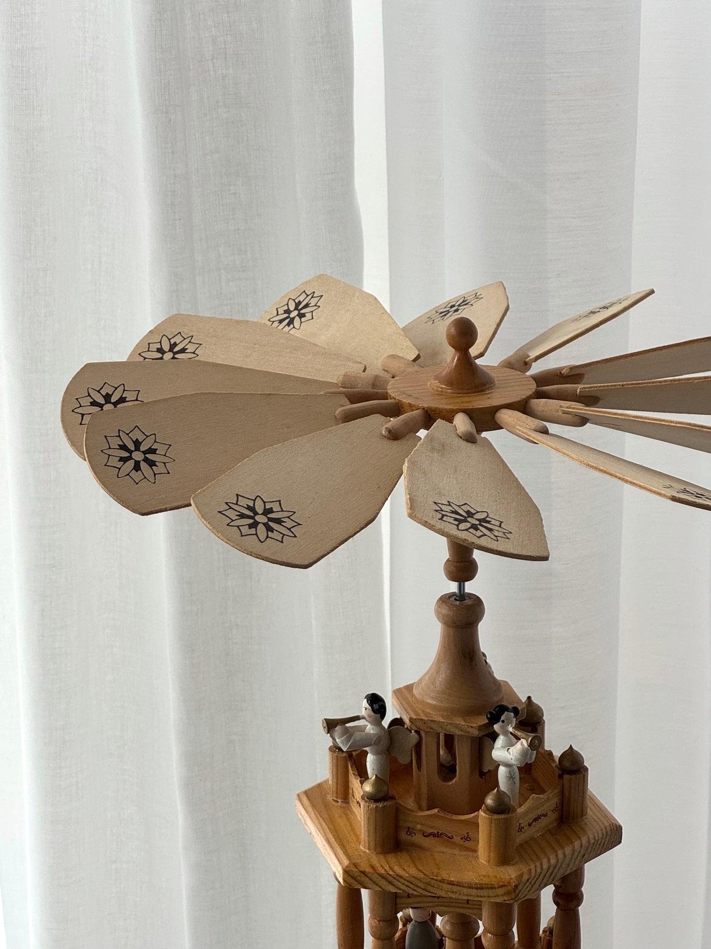 3 tier wooden pyramid