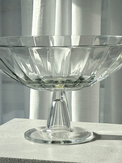 Glass centerpiece