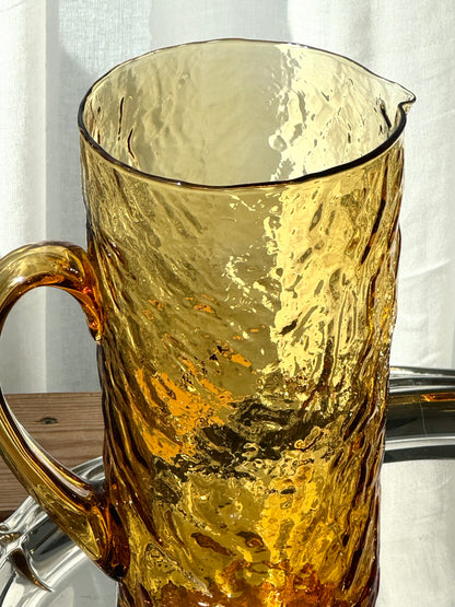 Pitcher and glasses