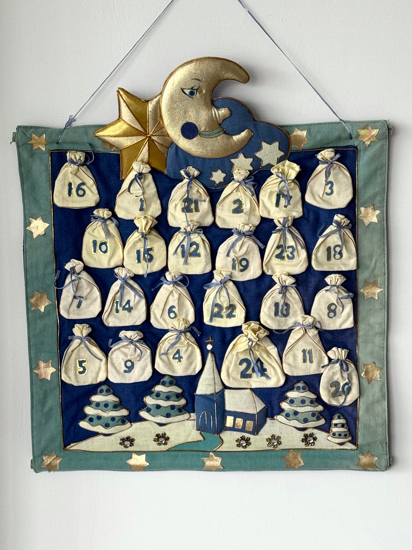 Vintage Christmas calendar