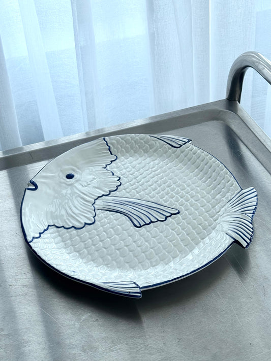 Ceramic fish dis
