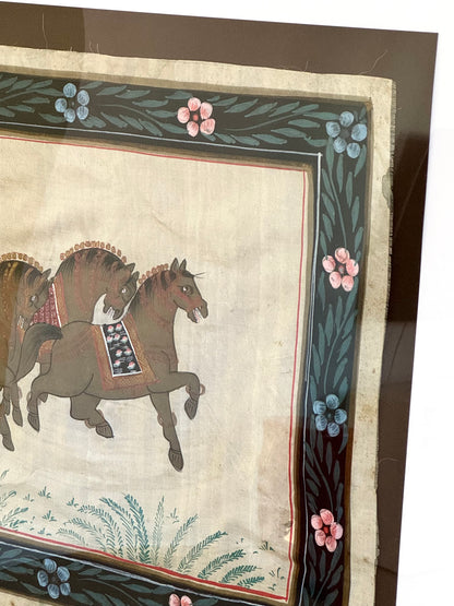 Framed horses