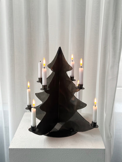 Handmade metal three