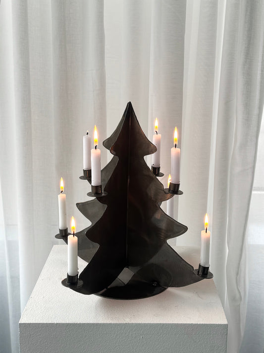 Handmade metal three