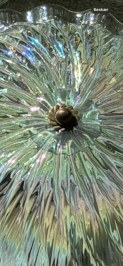 Iridescent Murano lamp