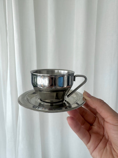 Inox espresso cups