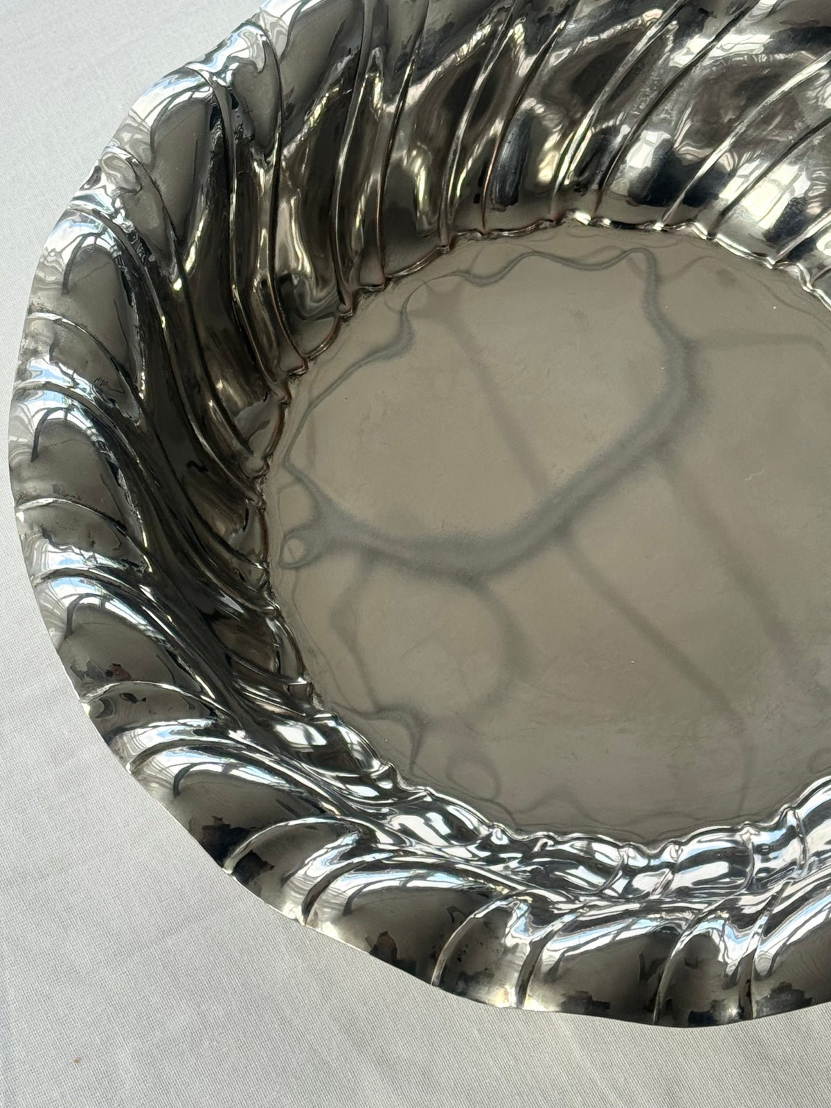 Silver plated bowl