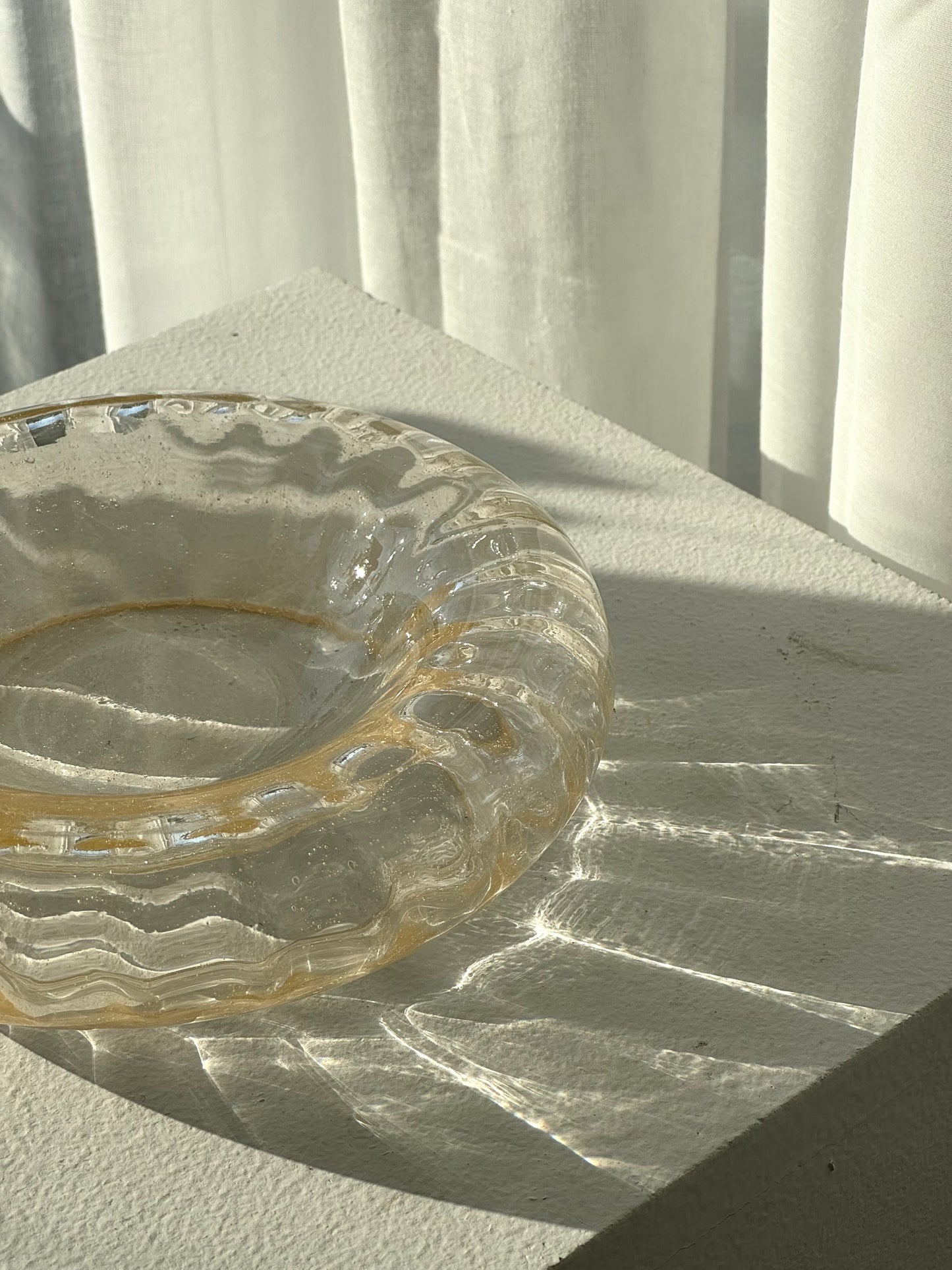 Murano doughnut bowl