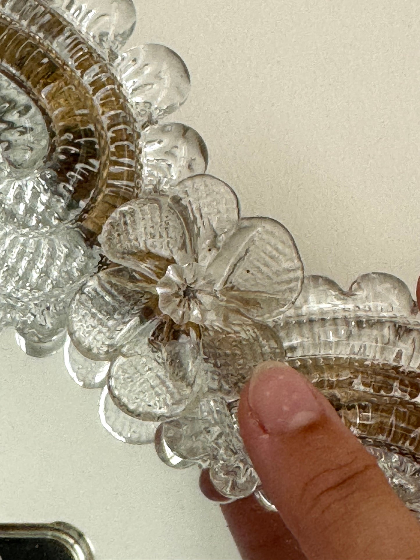 Vintage Murano mirror