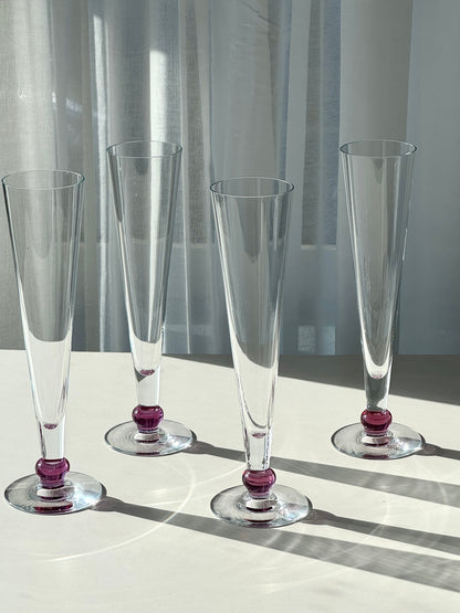 Tall Champagne glasses