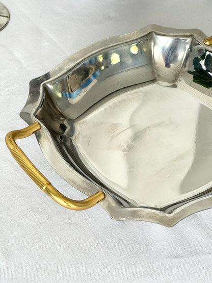 Brass detailed trays