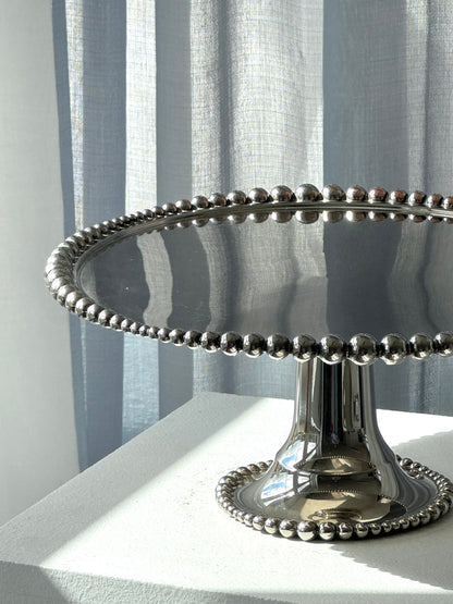 Silver plated stand