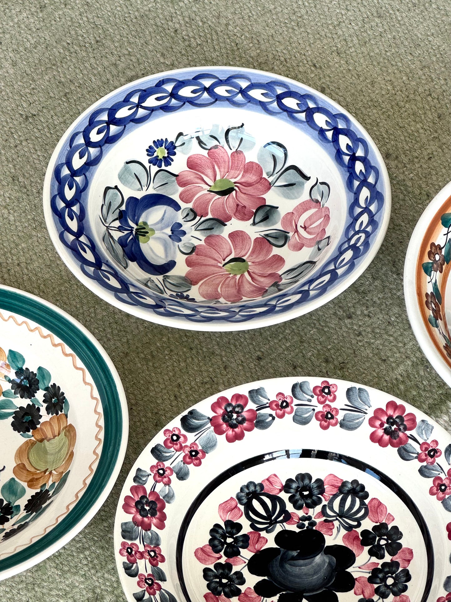 Polish Faience bowls