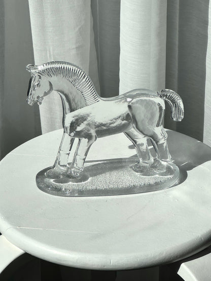 Glass horse