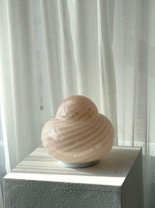 Pink Murano lamp