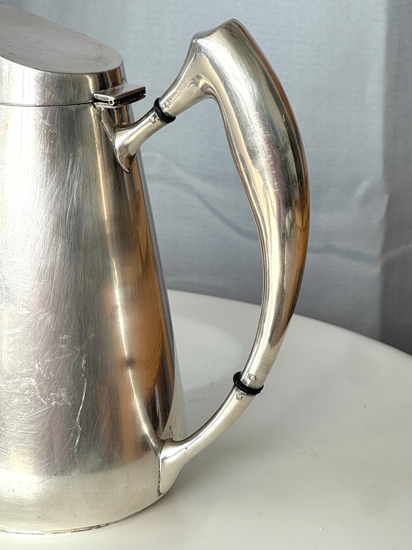 Silver plated jug