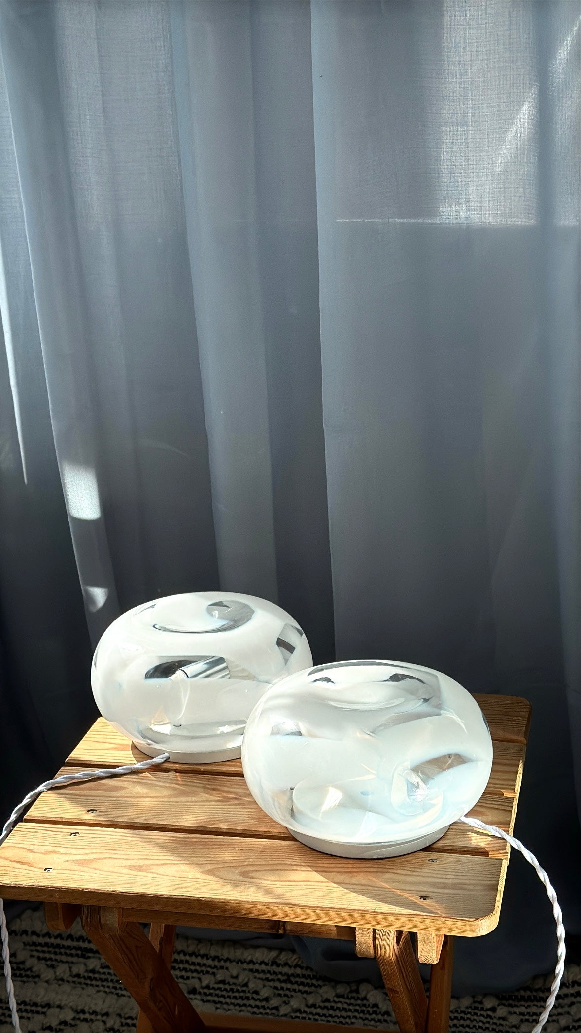 Vintage Murano lamps