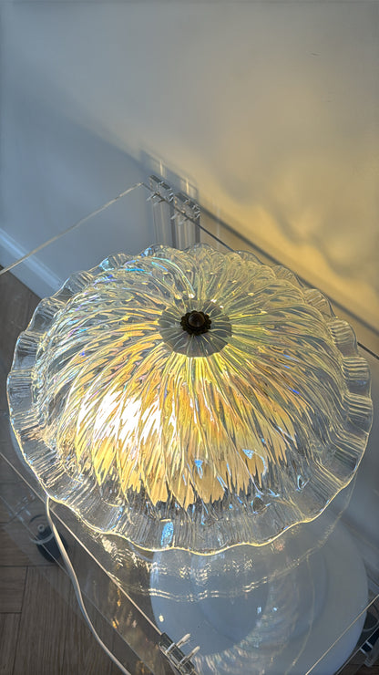 Iridescent Murano lamp