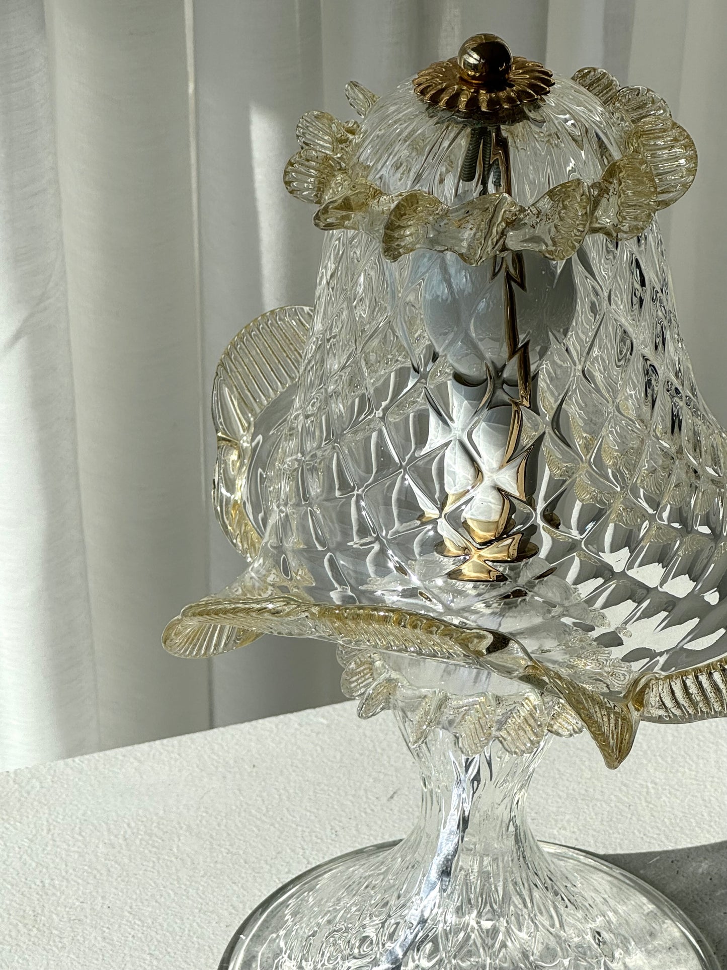 Vintage Murano table lamps