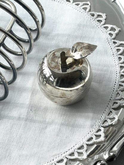 Silver plated Apple