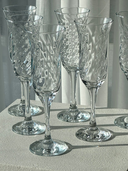 Champagne glasses