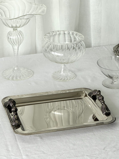 Silver plated tray