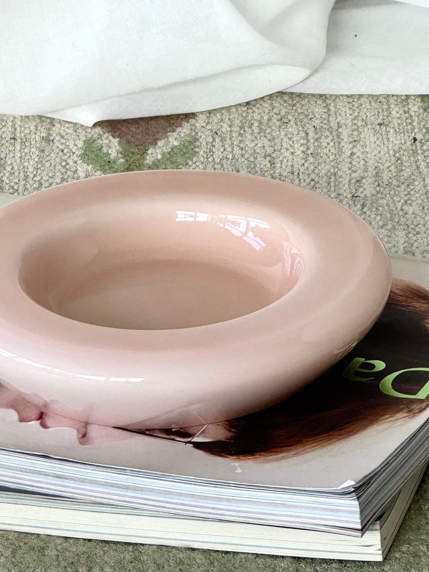 Murano donut bowl