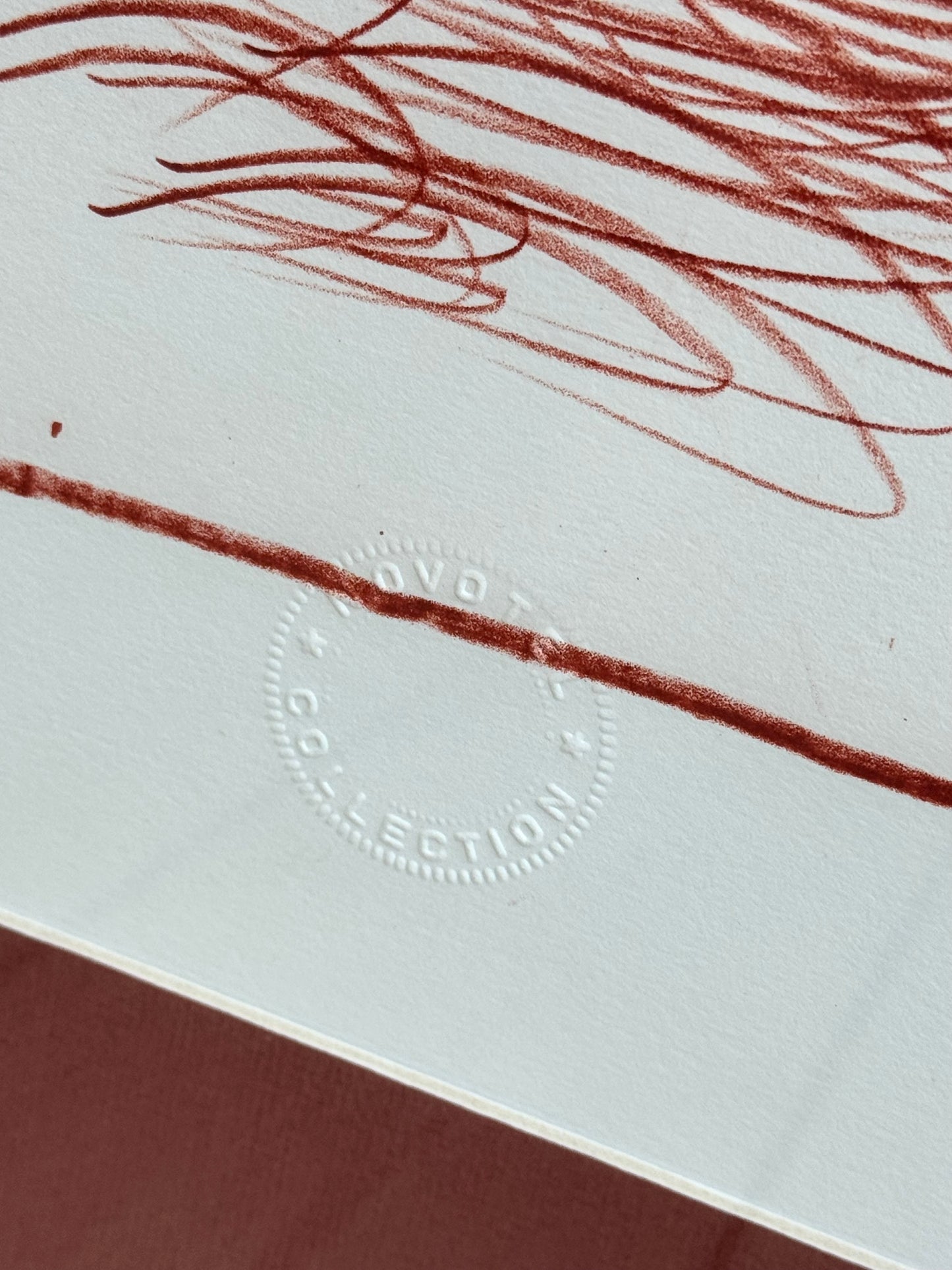 Novotel collection lithograph