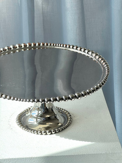 Silver plated stand