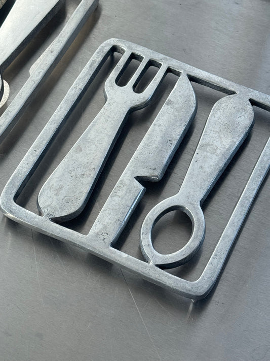 Aluminium coasters