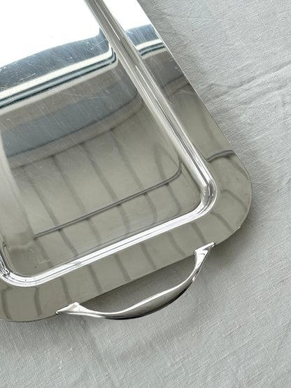 Silver plated tray