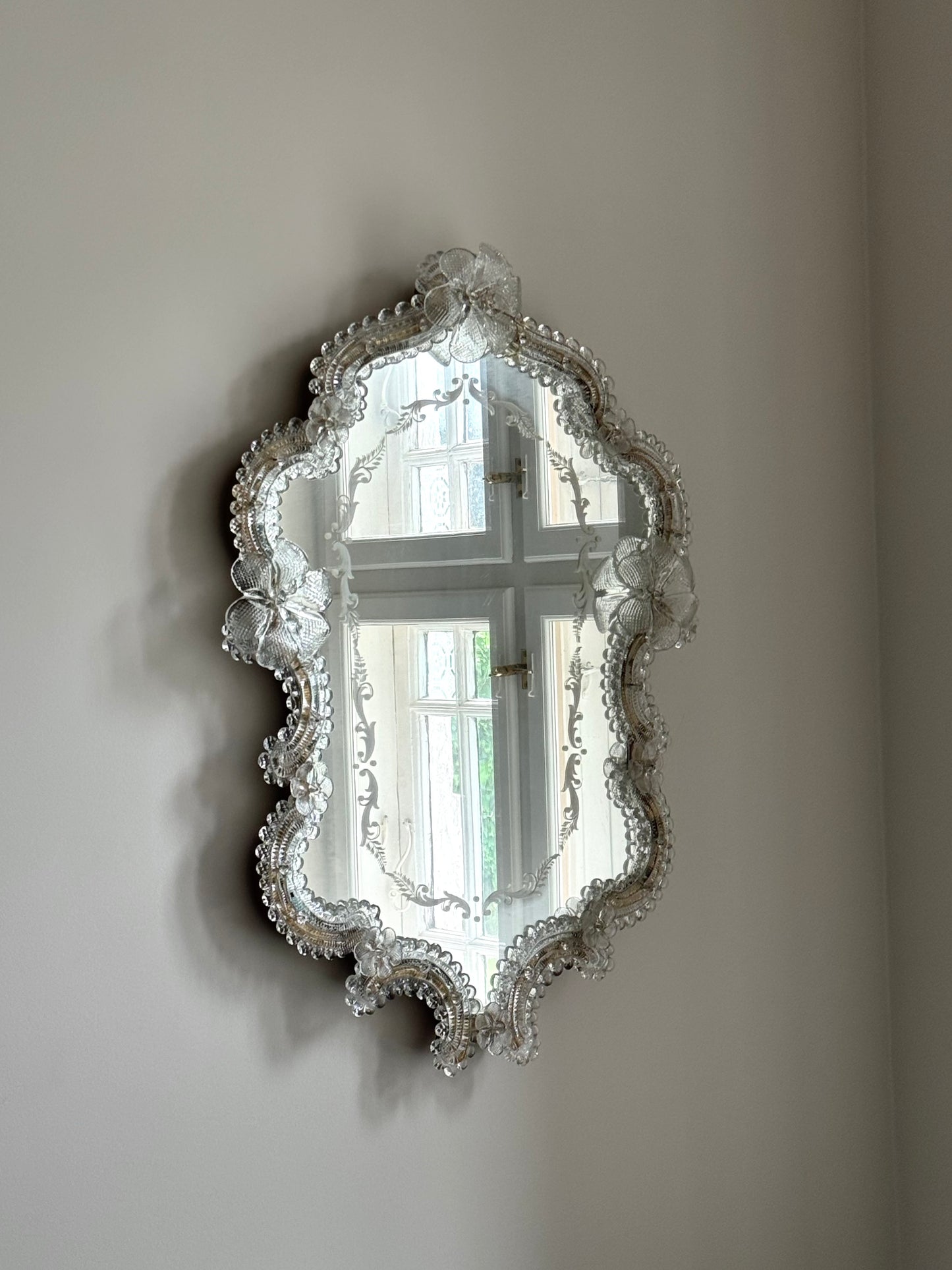 Vintage Murano mirror