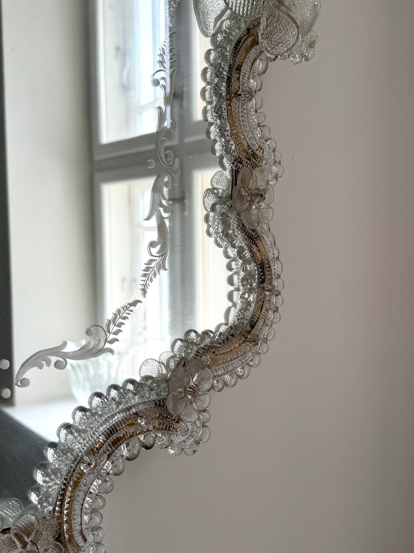 Vintage Murano mirror