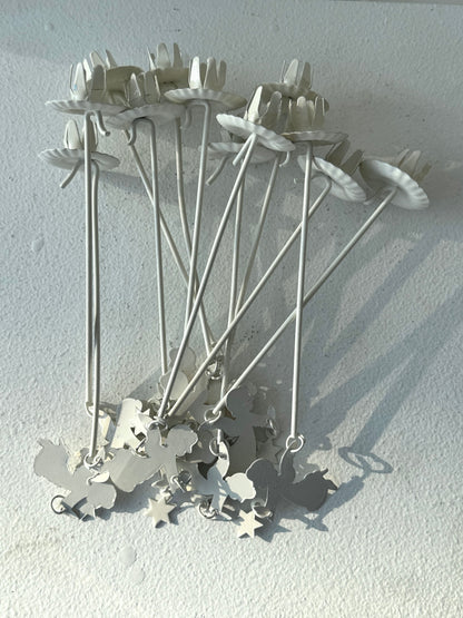 Christmas tree candle holders