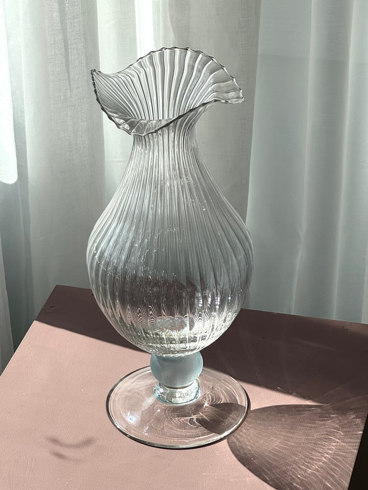 Murano glass vase