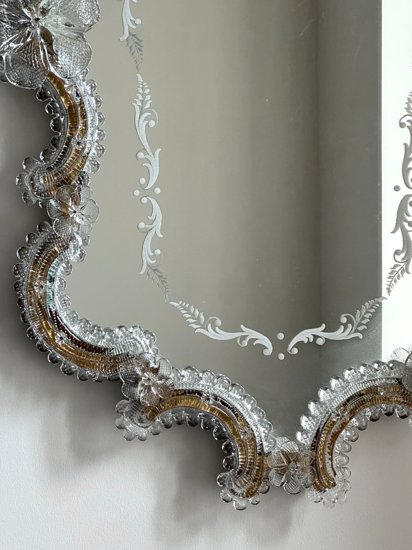 Vintage Murano mirror