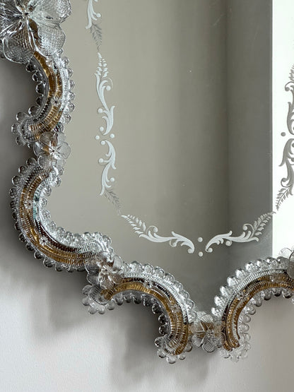 Vintage Murano mirror