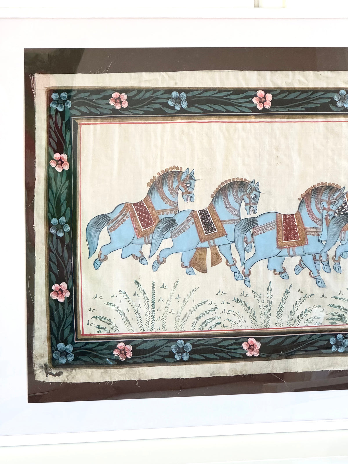 Framed horses