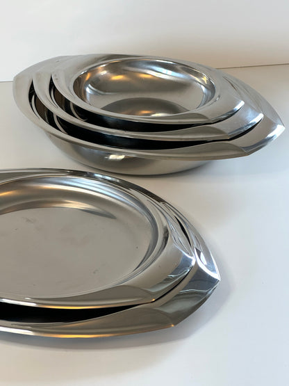AMC Stainelss steel dishes and bowls