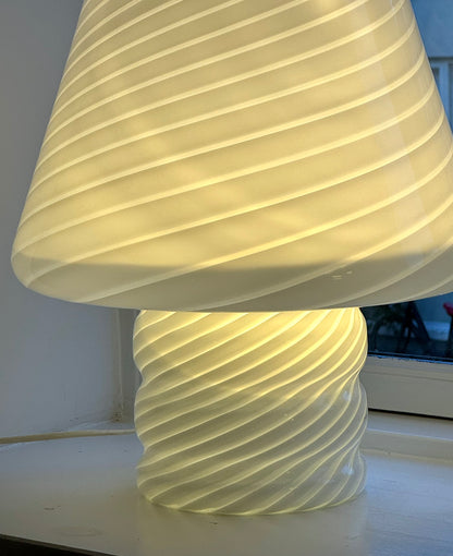 Murano mushroom lamp