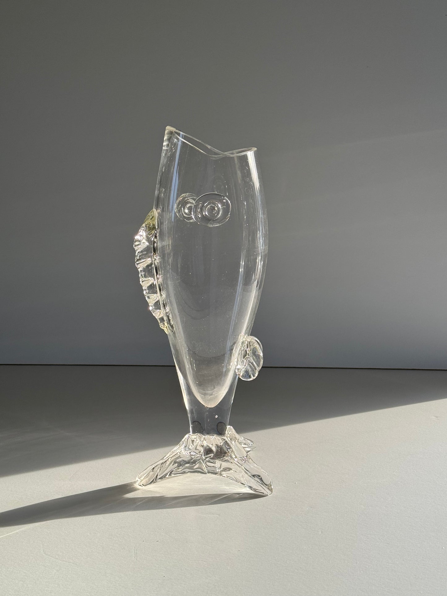 Murano fish vase