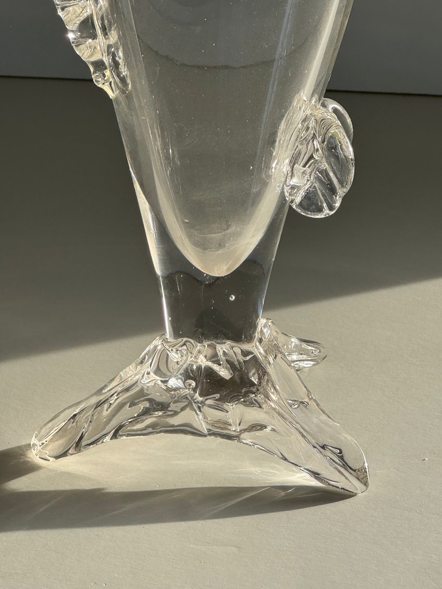 Murano fish vase