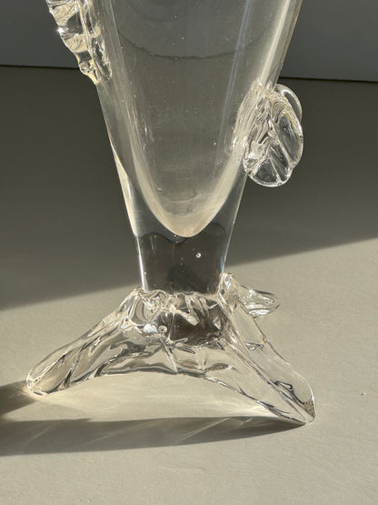 Murano fish vase